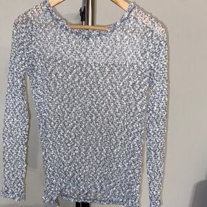 Aeropostale Long Sleeve Top - Gray